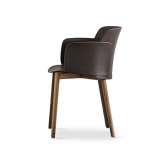 Desalto Paper | chair with solid oak wooden frame