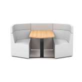 Derlot Prisma, 2 Person mid-back workbooth