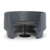 Derlot Cup, High-back six seater with Cup Table