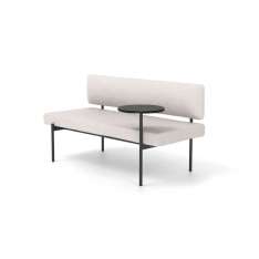 Derlot Crescent, Mid-back seat with floating table