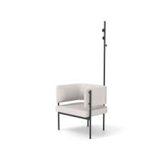 Derlot Crescent, Armchair with coat stand