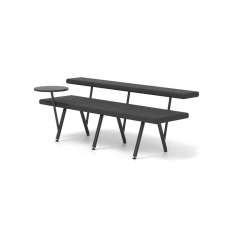 Derlot Autobahn, Seat with floating table