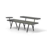 Derlot Autobahn, Seat with floating table