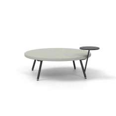 Derlot Autobahn, Circular ottoman with floating table