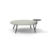 Derlot Autobahn, Circular ottoman with floating table