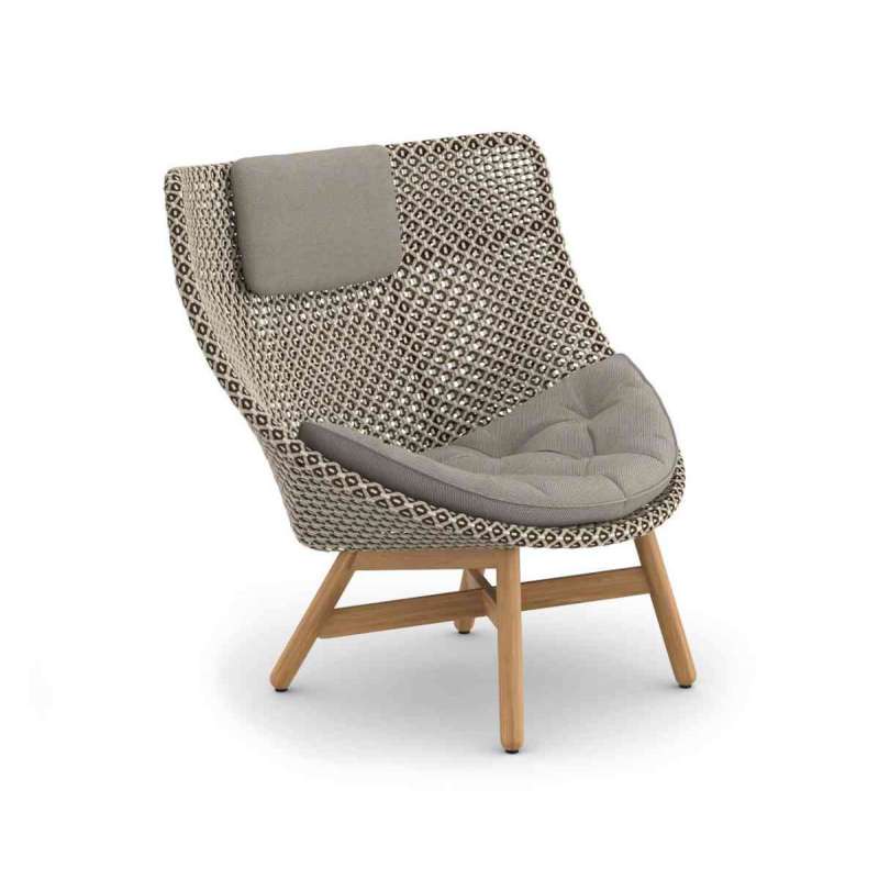 DEDON MBRACE Wing chair & designerskie meble Maximus Design