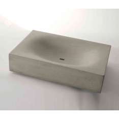Dade Design AG concrete works Beton dade WAVE CUBED 60 concrete sink