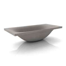 Dade Design AG concrete works Beton dade WAVE concrete bathtub