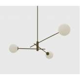 CTO Lighting Trevi pendant 3 bronze