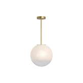 CTO Lighting Skye pendant small satin brass