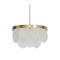 CTO Lighting Sasha pendant satin brass