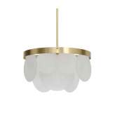 CTO Lighting Sasha pendant satin brass