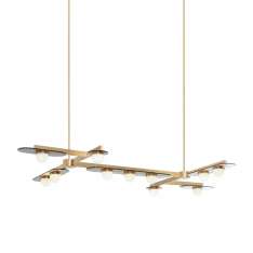 CTO Lighting Modulo chandelier grid 11