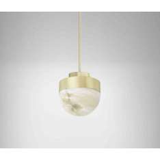 CTO Lighting Lucid 200 pendant satin brass