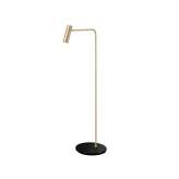 CTO Lighting Heron floor satin brass