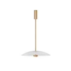 CTO Lighting Cielo pendant medium satin brass
