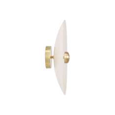 CTO Lighting Cielo flush large satin brass