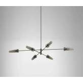 CTO Lighting Axis large pendant bronze / smoked glass