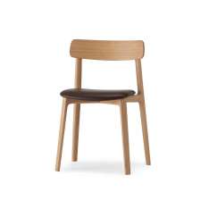CondeHouse Aatos Stacking Chair (Upholstered Seat）