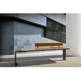 Concept Urbain Evéole backless bench type C