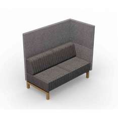 Conceptual Clark | 2-seater L-panel right