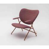 Comforty Calder Armchair with upholstered armrests