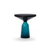 ClassiCon Bell Side Table steel-glass-blue