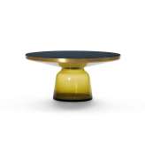 ClassiCon Bell Coffee Table brass-glass-yellow