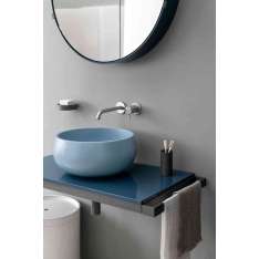 Ceramica Cielo Multiplo washbasin on countertop