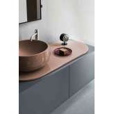 Ceramica Cielo Delfo washbasin on cabinet