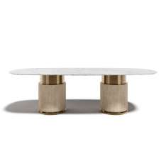 Capital Rock Oval Table