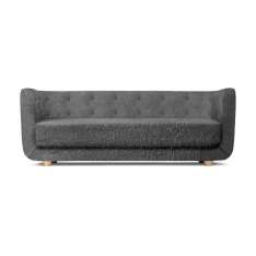 by Lassen Vilhelm Sheepskin, Antrachite/Natural Oak