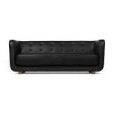 by Lassen Vilhelm Nevada Leather, Black/Smoked Oak