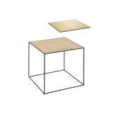 by Lassen Twin 42 Table Top, Oak/Brass