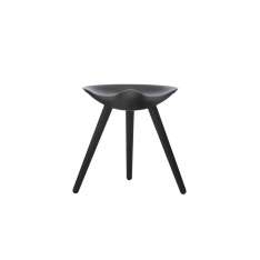 by Lassen ML42 Stool, Black Stained Beech