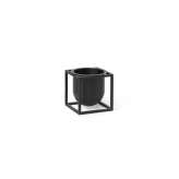 by Lassen Kubus Flowerpot 10, Black