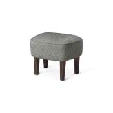 by Lassen Ingeborg Footstool, Sahco Nara, 1/Smoked Oak