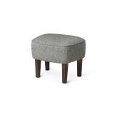 by Lassen Ingeborg Footstool Hallingdal 65, 130/Smoked Oak