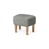 by Lassen Ingeborg Footstool Hallingdal 65, 130/Natural Oak