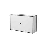 by Lassen Frame Shoe Cabinet, Light Grey