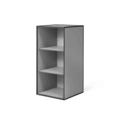 by Lassen Frame 70 With 2 Shelves, Dark Grey