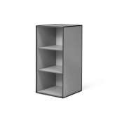 by Lassen Frame 70 With 2 Shelves, Dark Grey