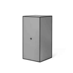 by Lassen Frame 70 Incl. Door And 2 Shelves, Dark Grey