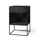 by Lassen Frame 49 Sideboard With 1 Drawer, Black Stained Ash