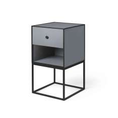 by Lassen Frame 35 Sideboard With 1 Drawer, Dark Grey