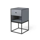 by Lassen Frame 35 Sideboard With 1 Drawer, Dark Grey