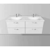 burgbad Sys30 | Ceramic washbasin incl. vanity unit