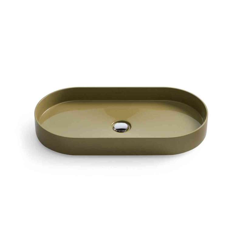 burgbad rc40 | Mineral cast washbasin sit on vessel - Maximus Design