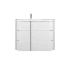 burgbad Lavo 2.0 | Mineral cast washbasin incl. vanity unit