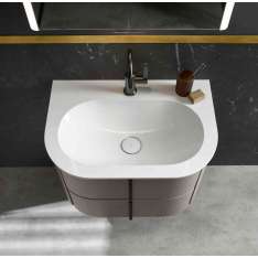 burgbad Lavo 2.0 | Mineral cast washbasin incl. vanity unit